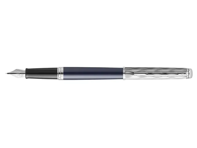 Stylo plume Waterman Hémisphère L'Essence Bleu Laqué CT Fin