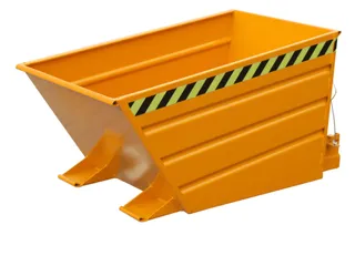 kiepbak,HxLxB 730x1375x800mm,0,5m³,draagverm. 750kg,RAL2000 - 1