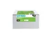 Labeltape Dymo 45803 LabelManager D1 polyester 19mm zwart op wit