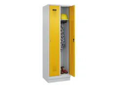 locker,HxBxD 1950x600x500mm,2vak,vak B 300mm,cil.-slot,sokkel