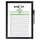 Duraframe Durable 499301 Note A4 Zelfklevend Zwart
