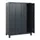 schoollocker,HxBxD 1630x1200x500mm,4vak,vak B 300mm,cil.-slot,voeten