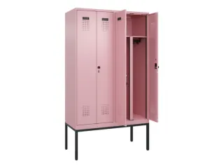 PBM-locker,HxBxD 2120x1200x500mm,4vak,vak B 300mm,draaigrendel - 1