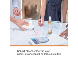Whiteboardreinigingsspray Nobo waterbasis 250ml - 5
