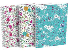 softcover spiraalschrift A6 50 vel geruit 5 mm