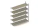 rayonnage grande largeur,rayonnage suivant,HxlxP 3000x2651x800mm