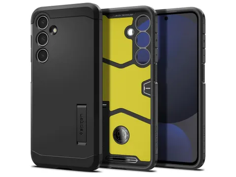 Spigen Tough Armor Samsung Galaxy S24 FE Hoesje Back Cover Zwart