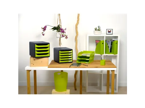 Brievenbak COMBO MID I glossy anijsgroen