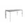 Bureau Linesto N3 hoogte instelbaar 160x80cm Lichtgrijs, poot Wit