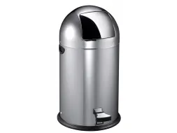 Pedaalemmer Kickcan 40 liter mat RVS EKO