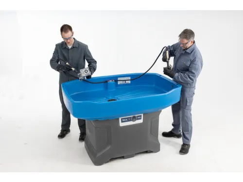 reinigingsstation,vulvolume 100l,werkoppervlak HxBxD 990x1450x900mm