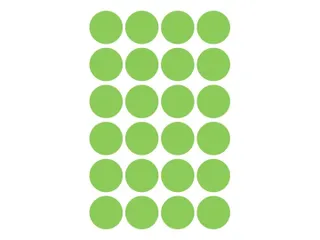 Etiket Avery Zweckform 3174 Rond Ø18mm Lichtgroen 96 Stuks - 2