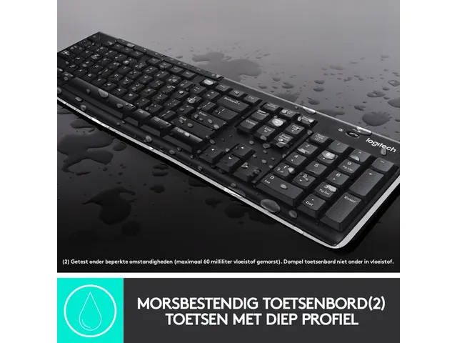 Logitech C270-webcam en MK270 draadloze toetsenbord- en muiscombinatie