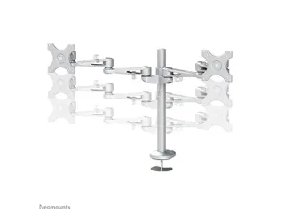 Monitorarm FPMA-D935DG 2 Schermen tot 27 inch Doorvoer Zilver - 6
