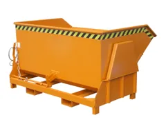 Kiepbak Hxbxd 1070x1950x1430mm 1.5m³ 322kg Draagverm. 3000kg Ral2000