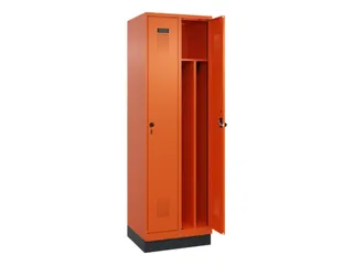 locker voor scheiding van kleding,HxBxD 1950x600x500mm,2vak - 1