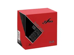 Servet Infibra 25x25cm 1/4 vouw Rood 3000 Stuks