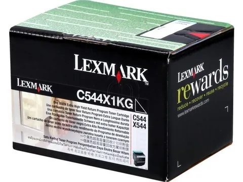 Toner C544X1KG Lexmark C544 Noir