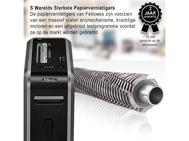 Papiervernietiger Fellowes 125ci P-4 snippers 3,9x38mm