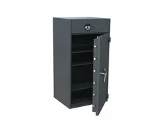 Salvus Tivoli 4 Afstortkluis elektronisch slot 124x65x55cm Grafietgrys