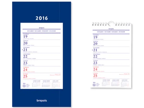 Wand-Week Kalender Op Schild, 2025