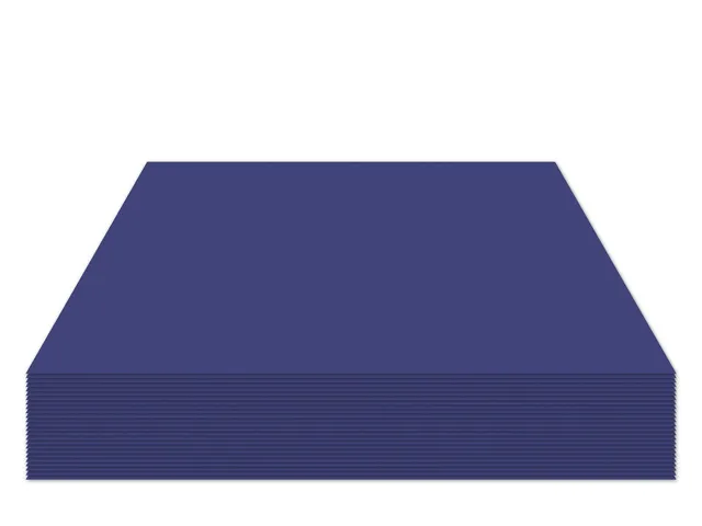 Fotokarton Kangaro 50x70cm 300gr koningsblauw pak 25 vel