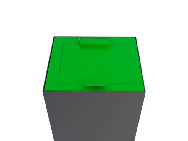 Couvercle à clapet pour unité de tri sélectif modulaire 90 litres