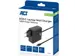 Chargeur ordinateur portable ACT USB-C 100W PD 2 mètres