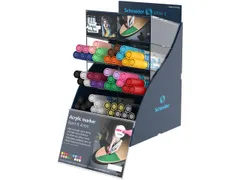 Marqueur Acryl Schneider Paint-it 320 4mm Présentoir SIS Anglais