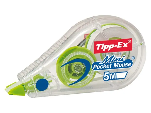 Correctietape Tipp-Ex mini pocket mouse 5mmx6m display à 30 +10 grati