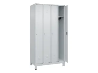 locker,HxBxD 1950x1000x500mm,4vak,vak B 250mm,cil.-slot,voeten - 2