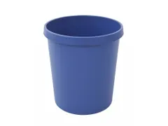 Ronde Papierbak 18 Liter Blauw