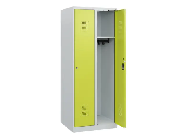 schoollocker,HxBxD 1530x600x500mm,2vak,vak B 300mm,cil.-slot