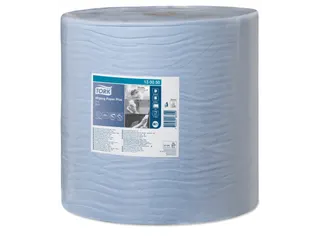 Tork Poetspapier Rol Advanced Wiper 420 130050 W1 2-laags blauw - 1