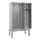 locker voor scheiding van kleding,HxBxD 2120x1200x500mm,4vak