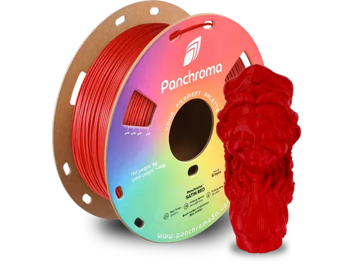 PLA Satin 1,75mm rood 1kg Panchroma 3D Filament