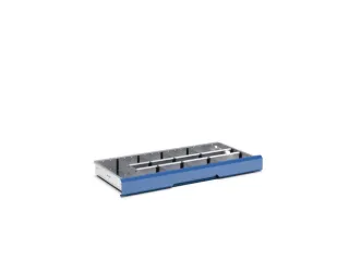 scheidings-/vakkenwanden,13vakken,v. front H 100/125mm - 1