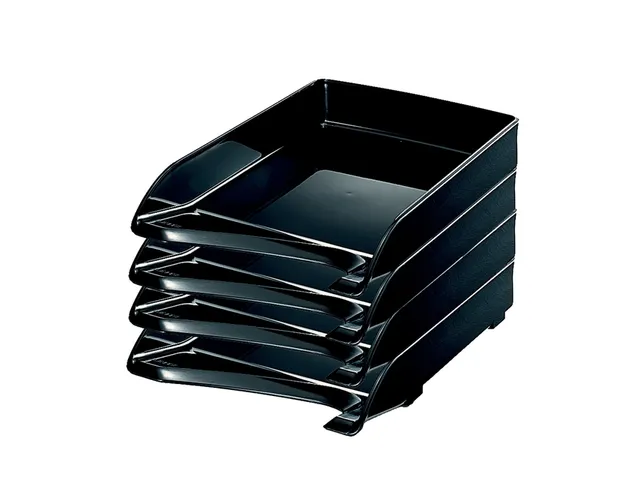 Brievenbak Leitz 5220 Elegant kunststof zwart A4+