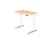 Elektrisch in hgte vst. zit-sta-bureau,HxBxD 650-1290x1200x800mm