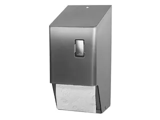 Toiletpapier houder RVS 2 Rollen - 1