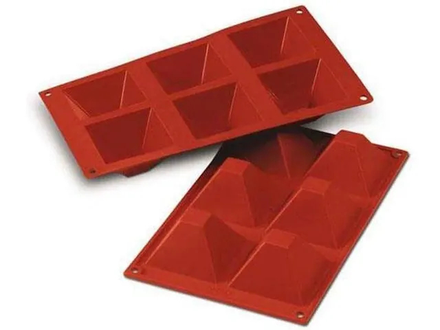 Silikomart Siliconen 1/3 GN Bakmat SILICON FLEX Pyramids SF007