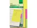 Tabmarker notes Sigel 98x148mm 3 kleuren 42 sheets