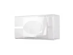 Handschoendispenser Groot Tafelmodel Wit Transparant MQGLV