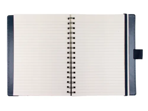 Notitieboek Multo Hannibal A5 kunstleder blauw
