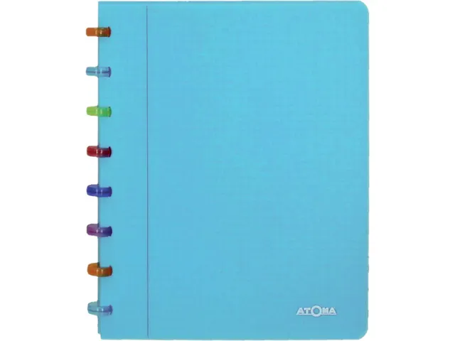 schrift Tutti Frutti ft A5, commercieel geruit, transparant blauw