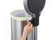 Aria pedaalemmer rond 35 Liter mat RVS