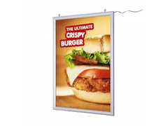 Kliklijst LED Verlicht Posterframe A1 Dubbelzijdig