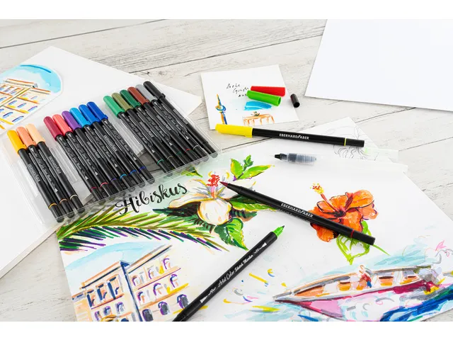Sketch marker Eberhard Faber 18 stuks assorti kleuren