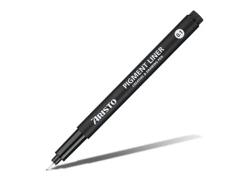 Pigmentliner Aristo 0.1mm Zwart Geocollege