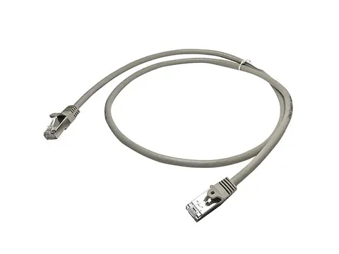 Cat6 patchkabel 1 Meter grijs snagless gigabit netwerkkabel
